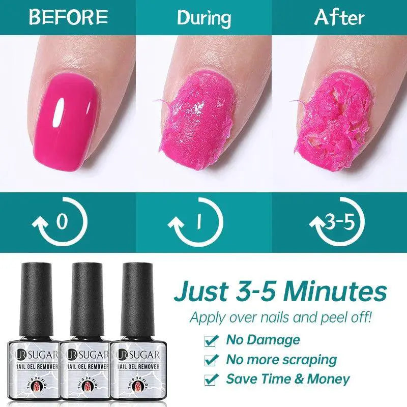 UR SUGAR Burst Gel Nail Polish Remover Easy Use Pro