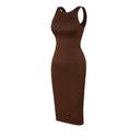 Seamless U Backless Bodysuit Dress for Women Tummy Control