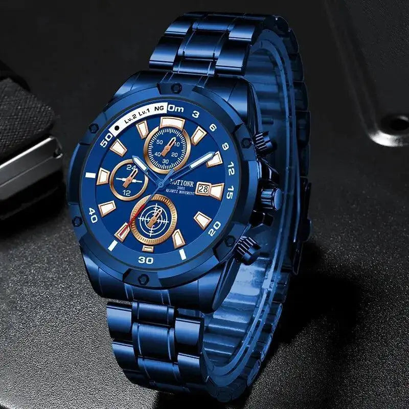Stainless Steel Waterproof Wristwatch For Daily Wear
