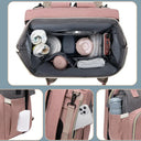 Diaper Bag For Moms Travel Folding Crib