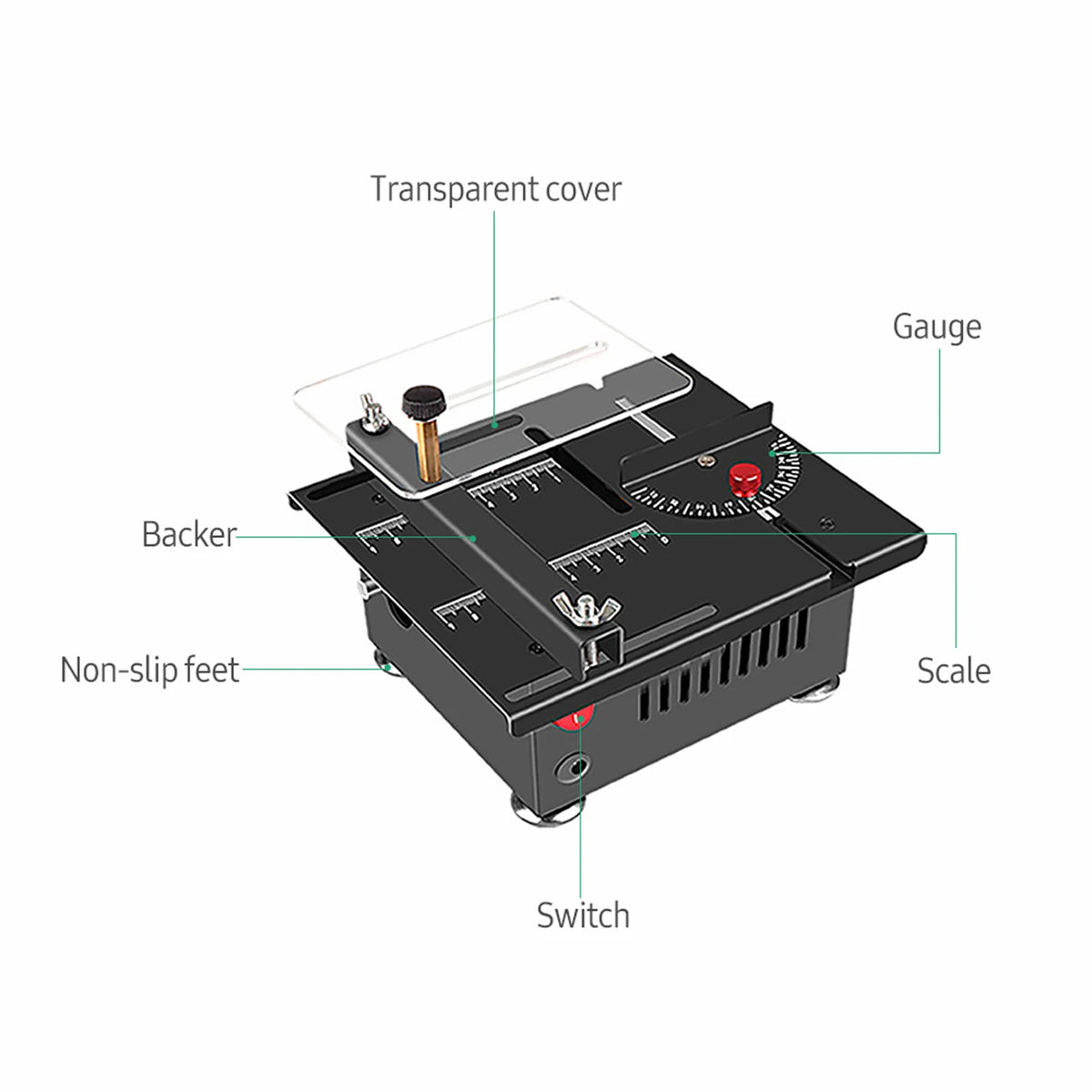 Compact Mini Desktop Desk