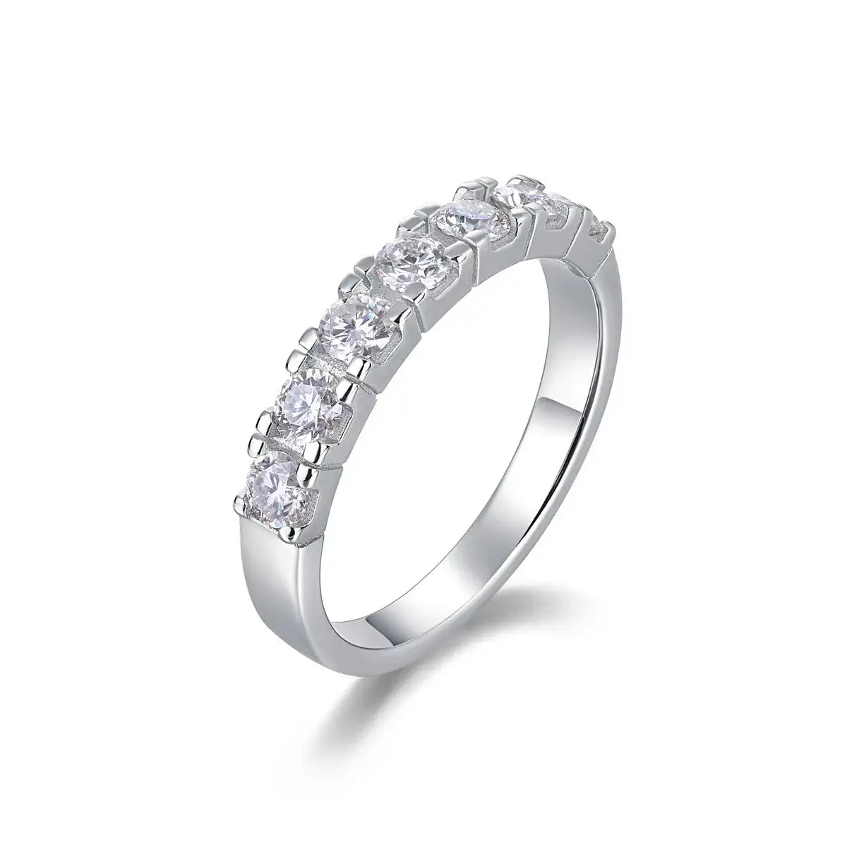 Premium Silver Moissanite Ring — product image 5