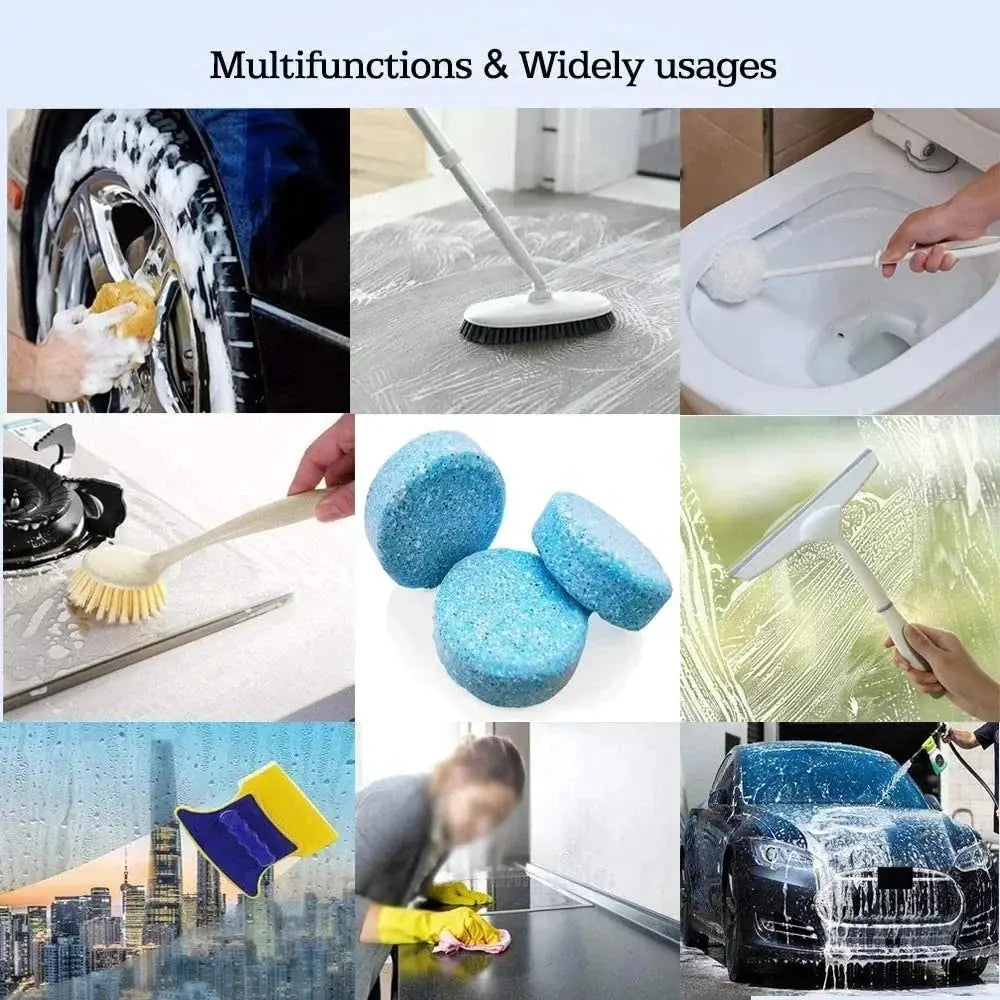 Solid Windscreen Cleaner Tablets Detergent For Cars - OurLum.com