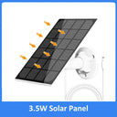 Smart Outdoor WiFi Surveillance Camera with Solar Power