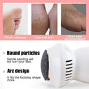 Rechargeable Electric Foot File For Pedicure And Skin Care