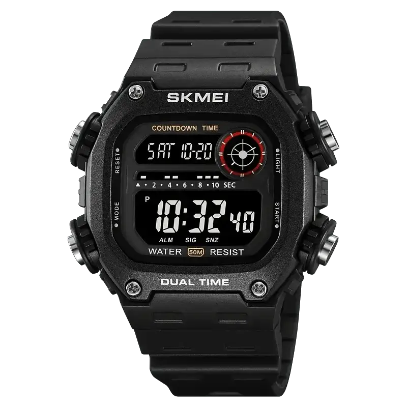 SKMEI Sports Chronograph Watch Waterproof Fitness Tracker