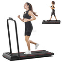Foldable Under Desk Treadmill Walking Pad Space Saving Home Use