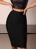 BEAUKEY Stretch Pencil Skirt