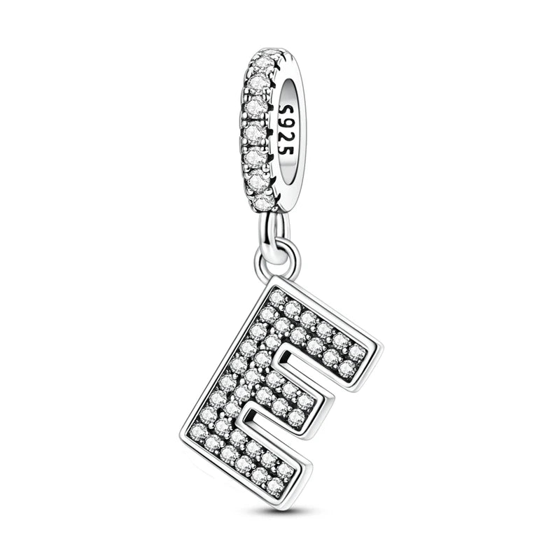 A-z Letter Charm Beads Pendant