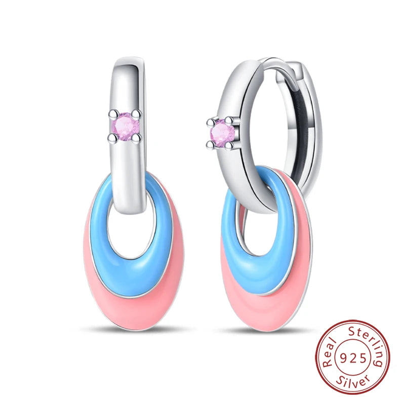 Luminous Firefly Earrings Sterling Silver