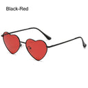 Vintage 90s Heart-Shaped Sunglasses with UV400 Protection