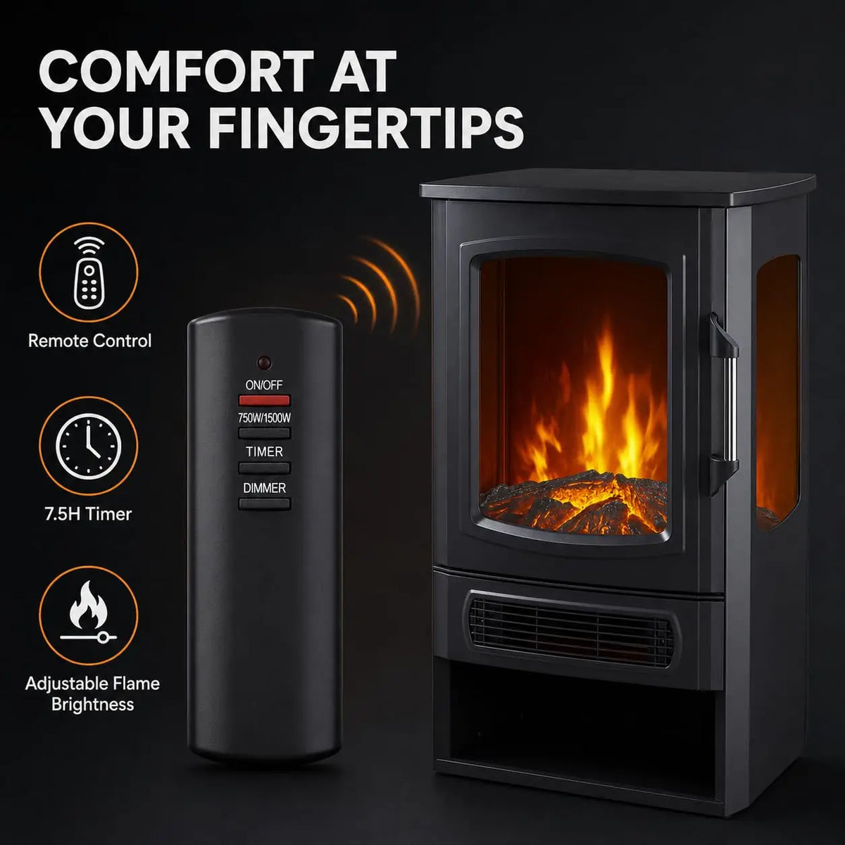 LED Adjustable Room Heater