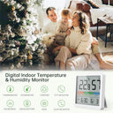 NOKLEAD Digital Thermometer Hygrometer Weather Station Accurate Indoor Climate Control