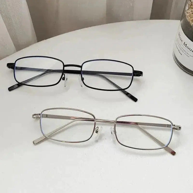 Unisex Vintage Rectangle Sunglasses for Men and Women