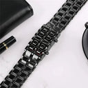 LED Digital Watch - Stainless Steel Unisex