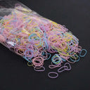 Colorful Rubber Bands for DIY Hair Bows and Pet Grooming