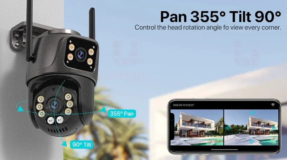 AI Tracking Outdoor Security Camera — product view 17
