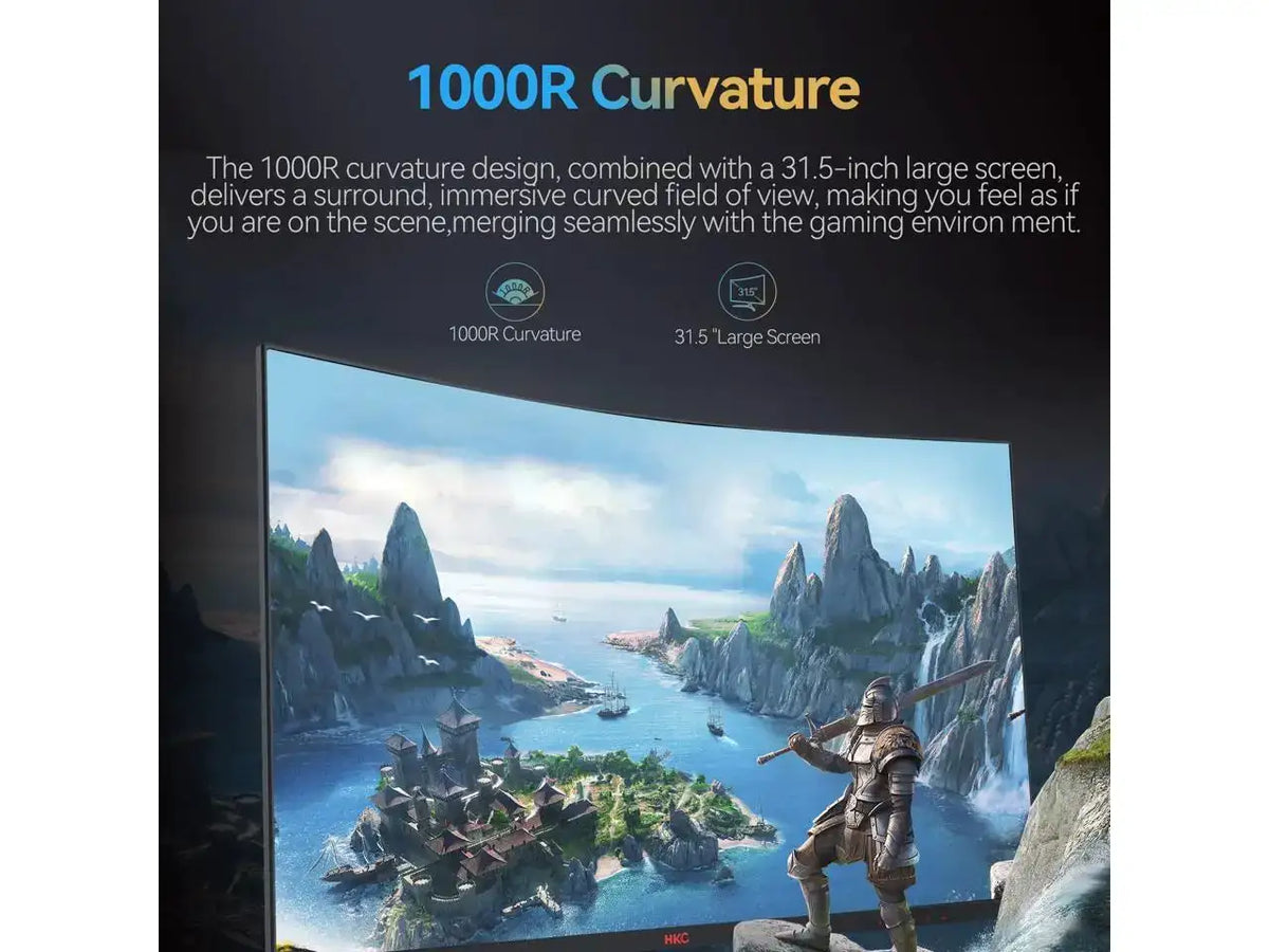 Curved Gaming Monitor With Speed — product view 6