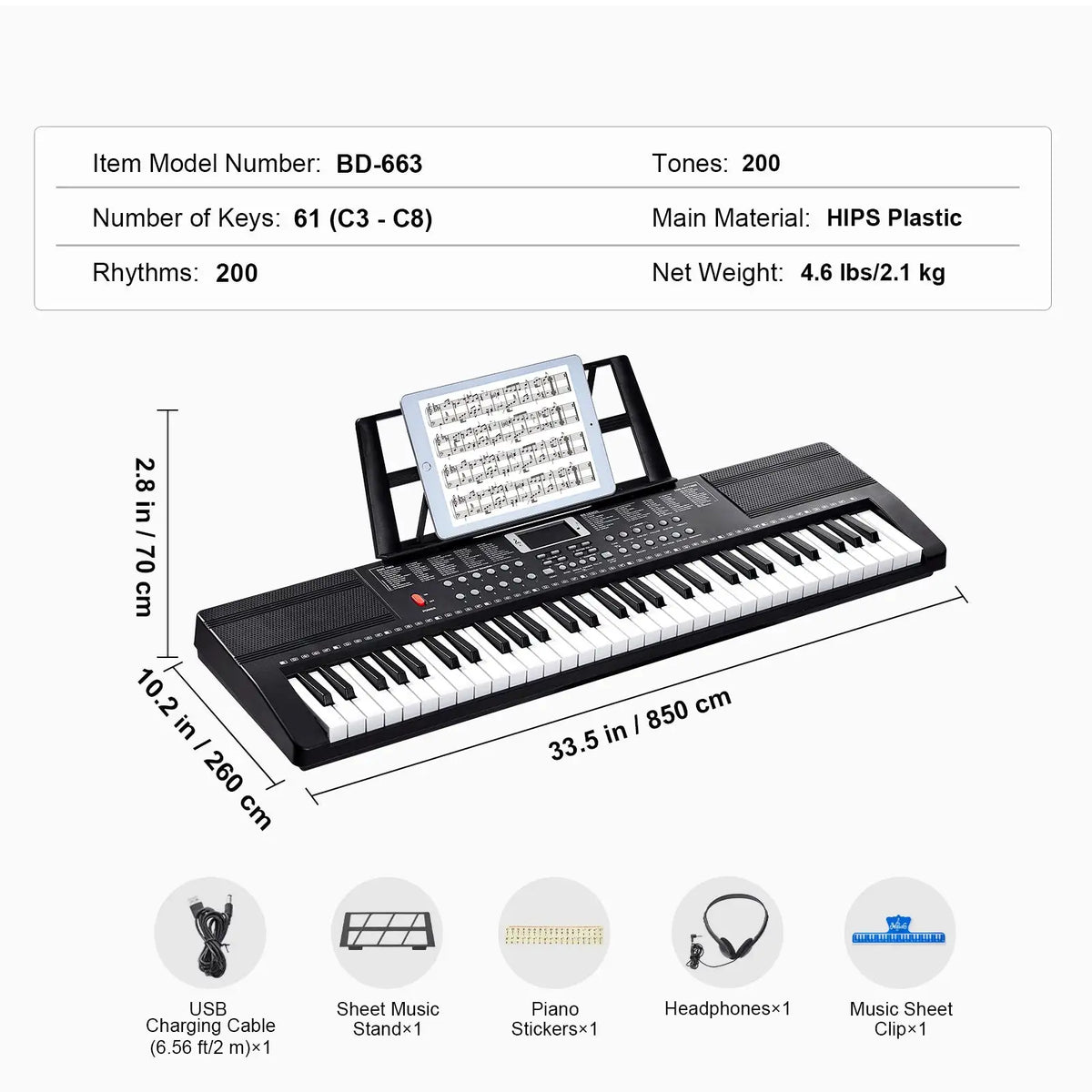 Portable Key Digital Keyboard — product image 7