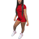 Red Bodycon Jumpsuit Elevate Your Style with Comfort