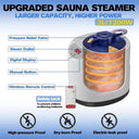 Portable Sauna Box Indoor Foldable Steam Tent Saunas