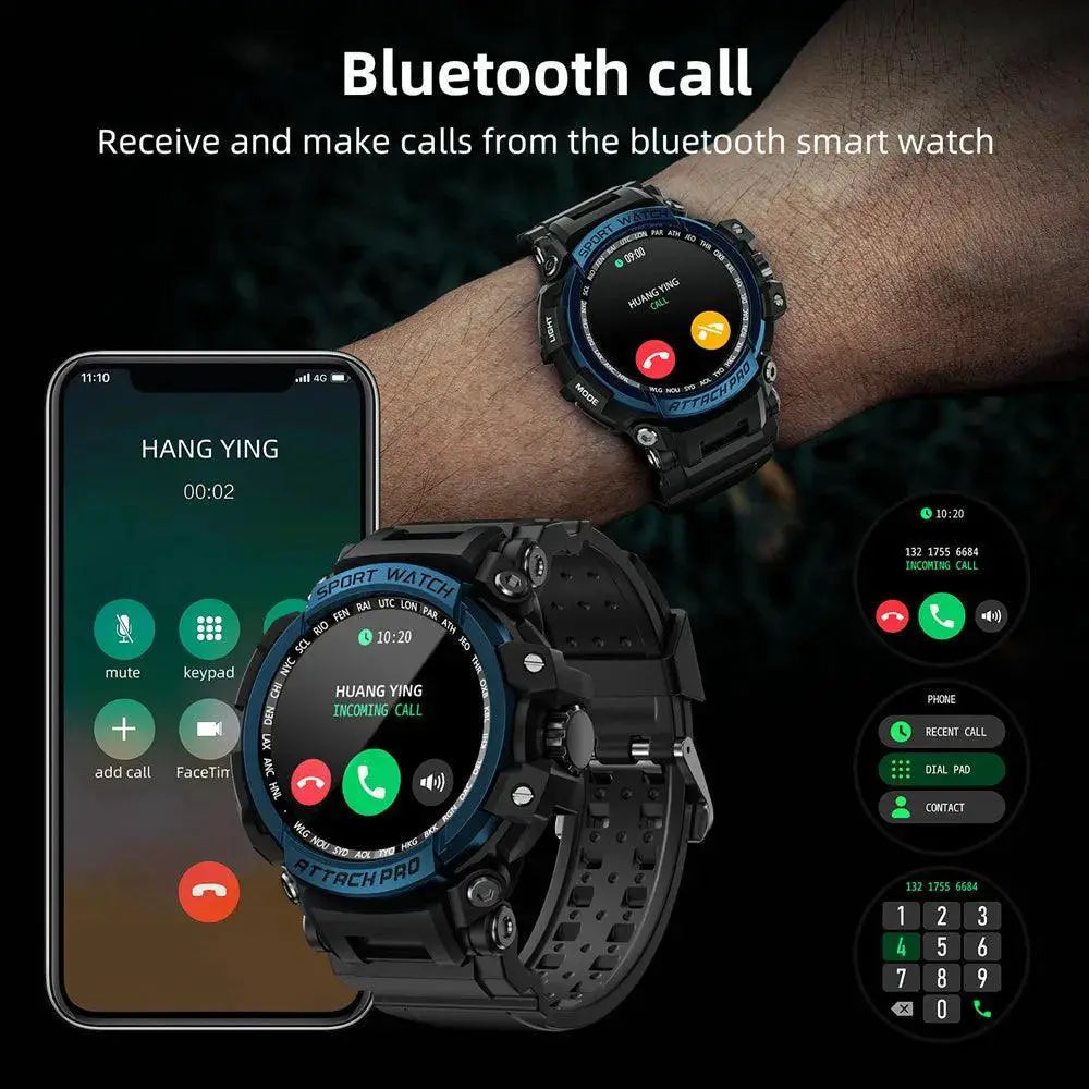 Lokmat Attack Pro Fitness Smartwatch 2023 For Active Living