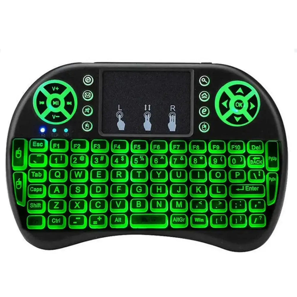 7-In-1 Wireless Backlit Air Mouse Remote Keyboard Device