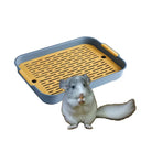 Corner Toilet Litter Box For Rabbit Chinchilla Guinea Pig