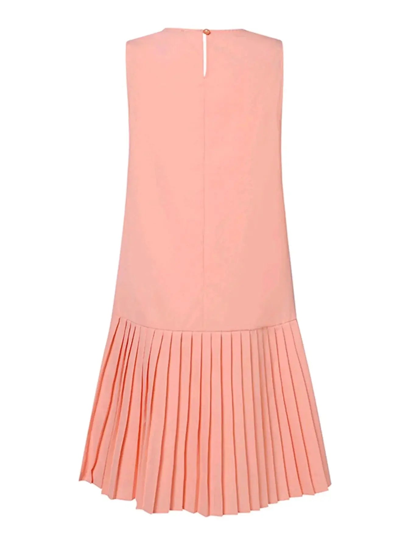 ZANZEA Pleated Sundress Women Elegant Summer Fashion
