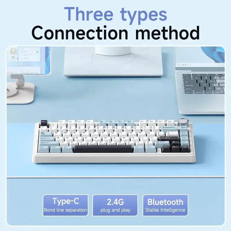 AULA F75 Wireless Bluetooth Gaming Keyboard 75 Layout