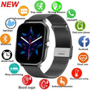 Stylish Bluetooth Fitness Tracker with Health Monitoring Smartwatch