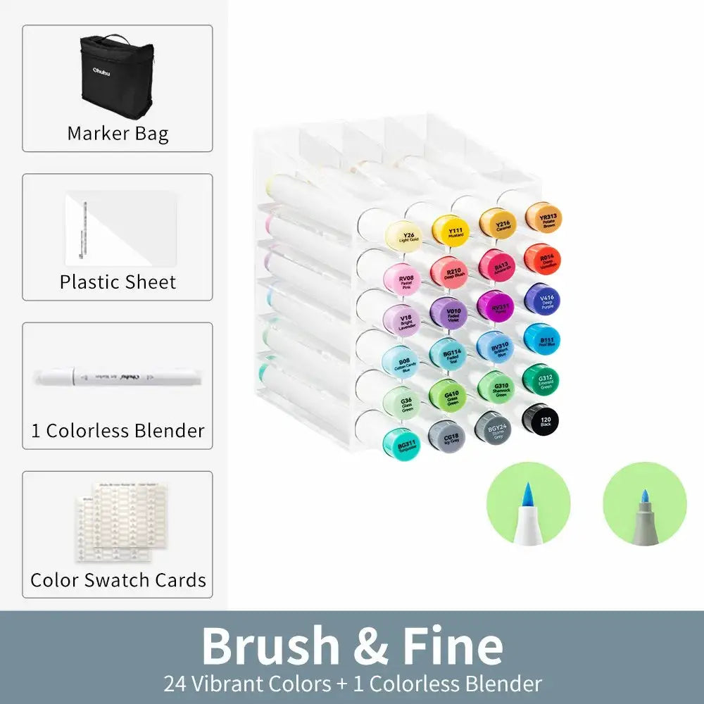 Ohuhu Honolulu Sketching Markers — product view 13