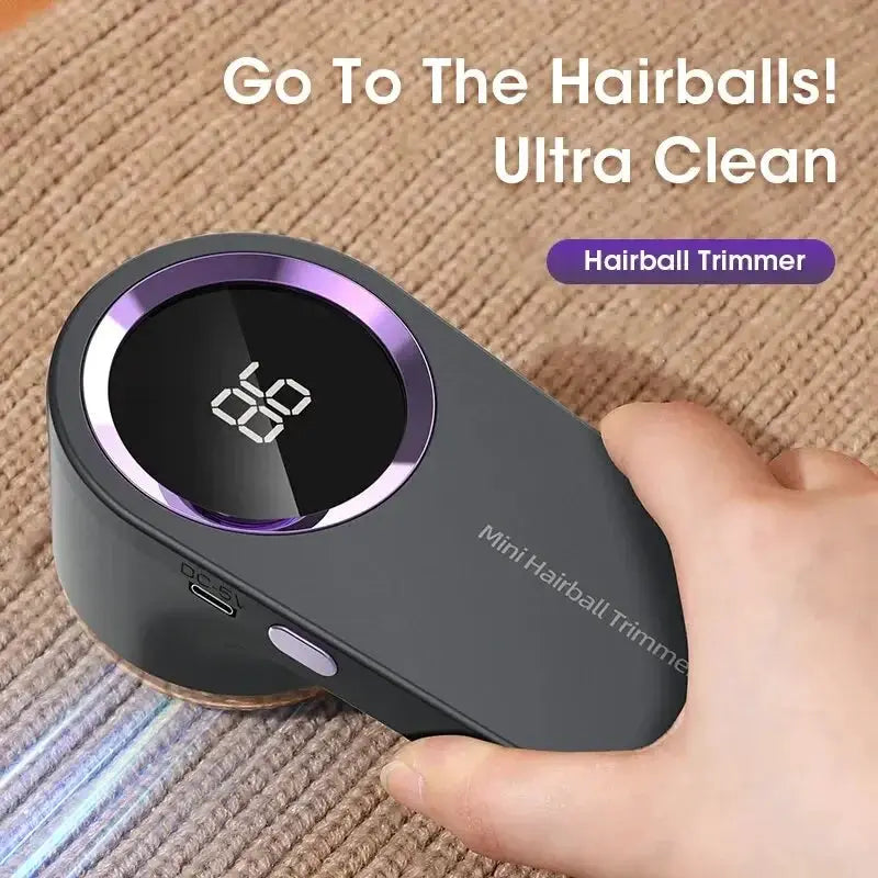 LED Digital Electric Lint Remover For Clothing Fabric Shaver - OurLum.com