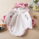 Cozy Leopard Print Fleece Hoodie for Small Dogs Winter Wear