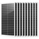 Rvpozwer 100W 12V High Efficiency Solar