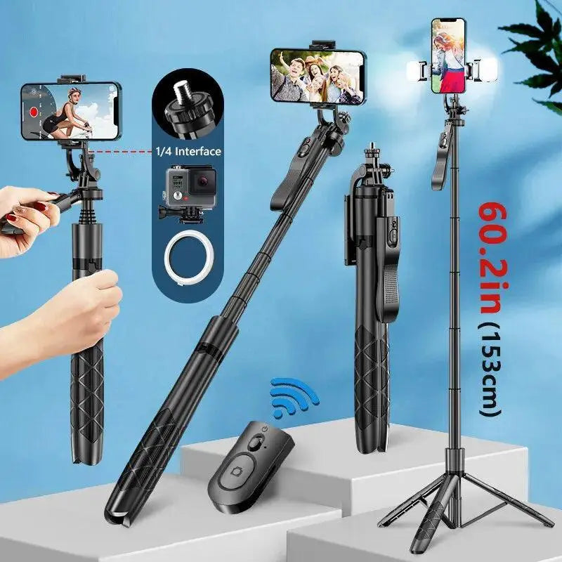 Wireless Selfie Stick Tripod Bluetooth Stand for GoPro
