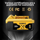 Genuine Dewalt 20V 6Ah Battery