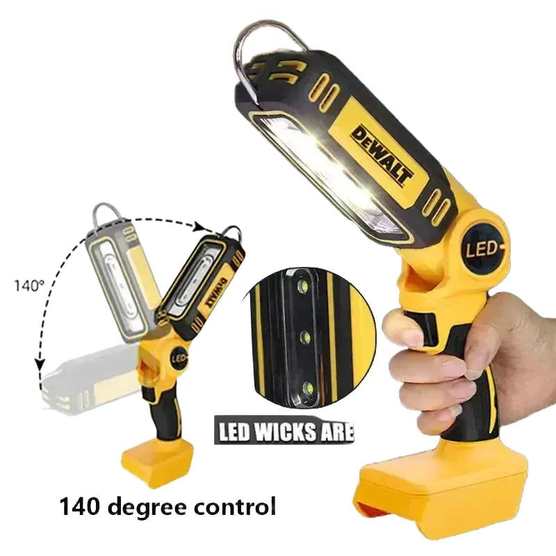 Cordless LED Work Light for Camping — product view 1