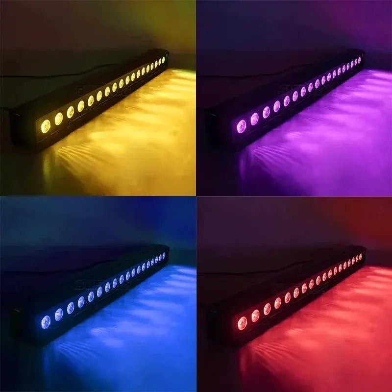 SHEHDS LED Bar Wall Wash 18x18W RGBWA UV Lighting Fixture