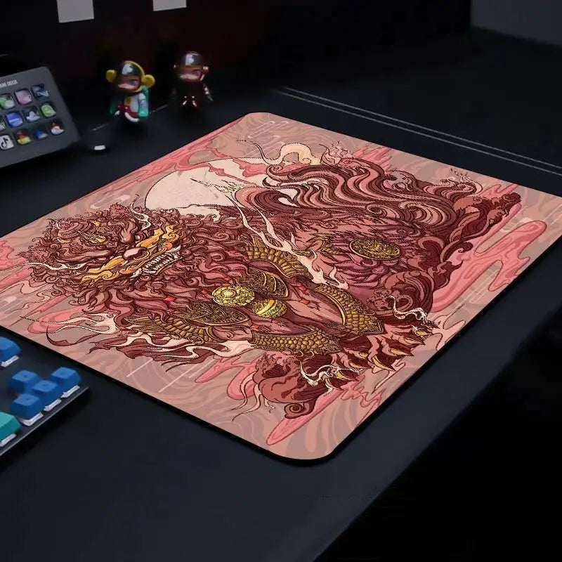 E-Sports Tiger Cute Small Mouse Pad For Gaming Setup