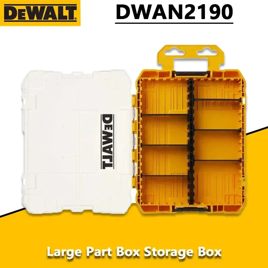 Dwan2190 Stackable Transparent Tools Storage Box Compact