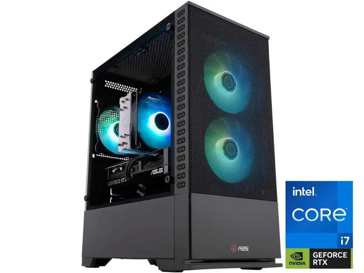 ABS Cyclone Aqua Prebuilt Gaming PC Powered by Asus - — product view 1