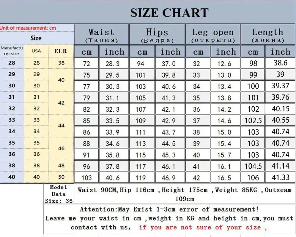 Spring Autumn Mens Smart Jeans Plus Size 28 40