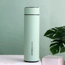 Smart Temperature Display Thermal Bottle Keeps Tea Hot Longer Stainless Steel