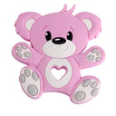 Silicone Cartoon Animals Train Teether Jewelry Making Kit