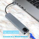 USB C HUB Type C Splitter To HDMI-compatible 4K Docking