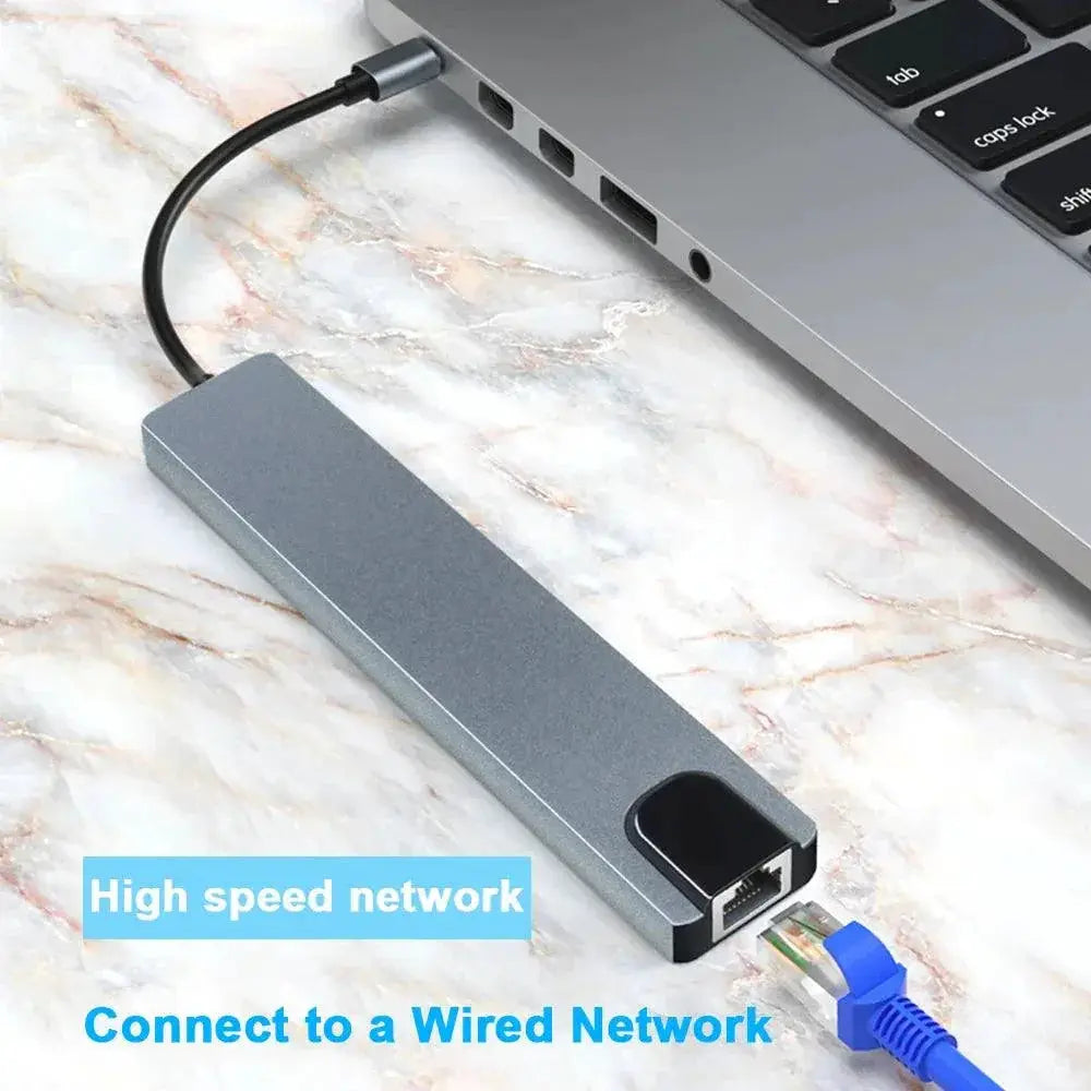 USB C Hub Type C Splitter To HDMI 4K Docking Station