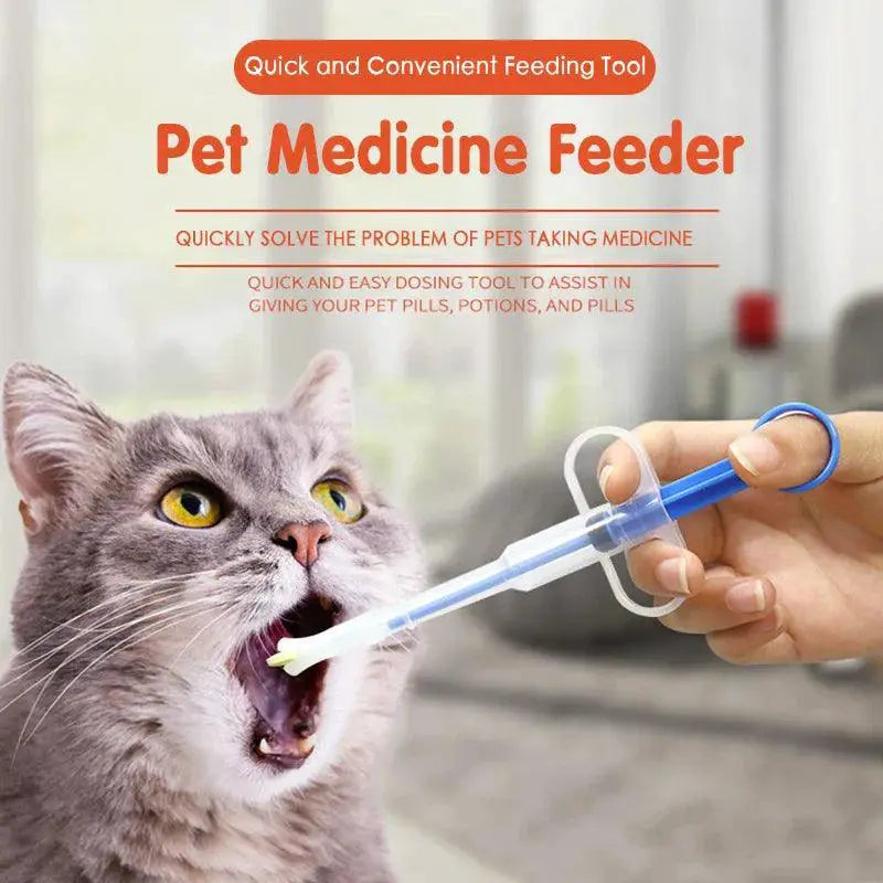 Pet Pill Gun Dispenser For Easy Medication Dogs And Cats