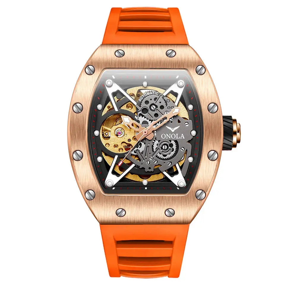 Onola Mens Skeleton Mechanical Watch — product image 9