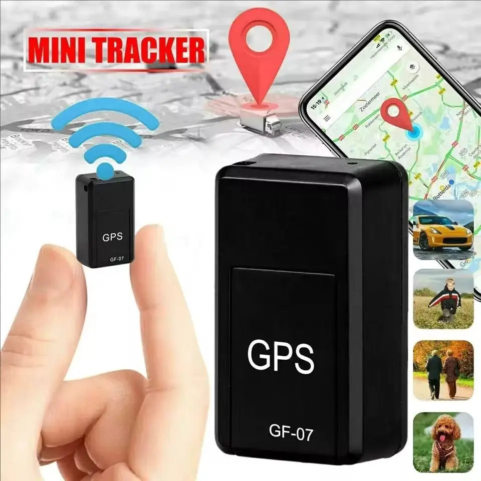 GF07 Mini Car GPS Tracker Real-time GPS Tracking Device Magnetic SIM Message Positioner Anti-Theft Daily GPS Locator Device